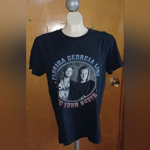 Florida Georgia Line Concert Shirt Med